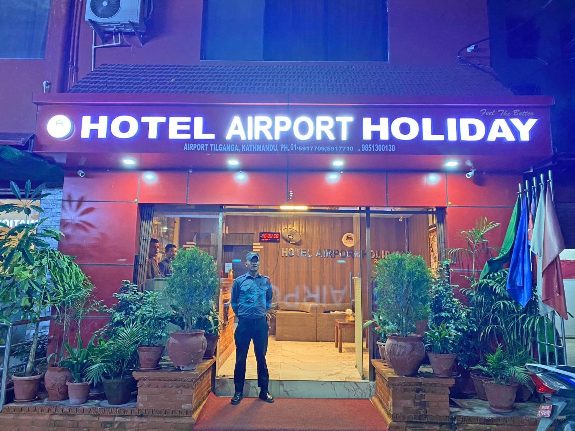 Hotel Airport Holiday Katmandú Exterior foto
